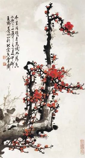 传统|传统梅花画法示范