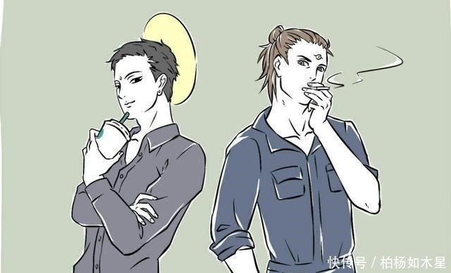 大士|非人哉初遇纪念,哮天赠画《蒙娜丽·戬》,杨戬嫌丑转送给大士