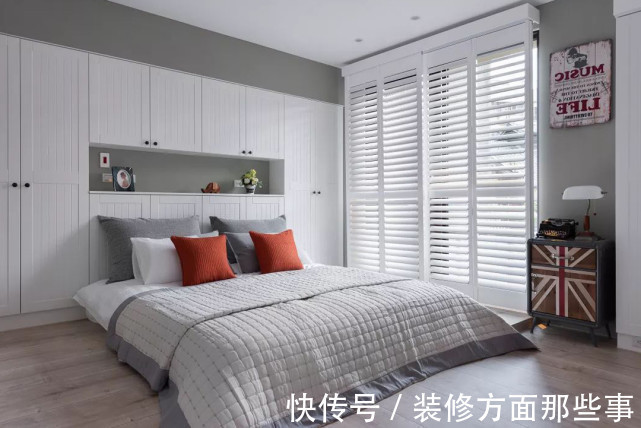 亚光砖|97㎡北欧风三居室,蓝色的渐变色来装点不同空间漂亮