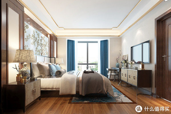 新中式风|长沙夫妻的266㎡新中式风装修火了，入户就足够惊艳，客厅韵味十足