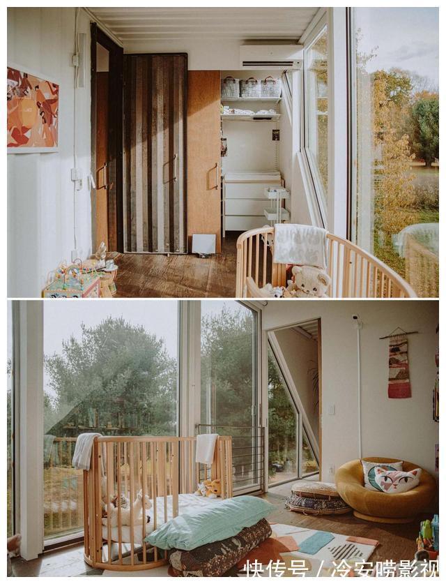 防腐木地板|他用6个集装箱打造豪宅，占地达到178㎡，我家的别墅不香了