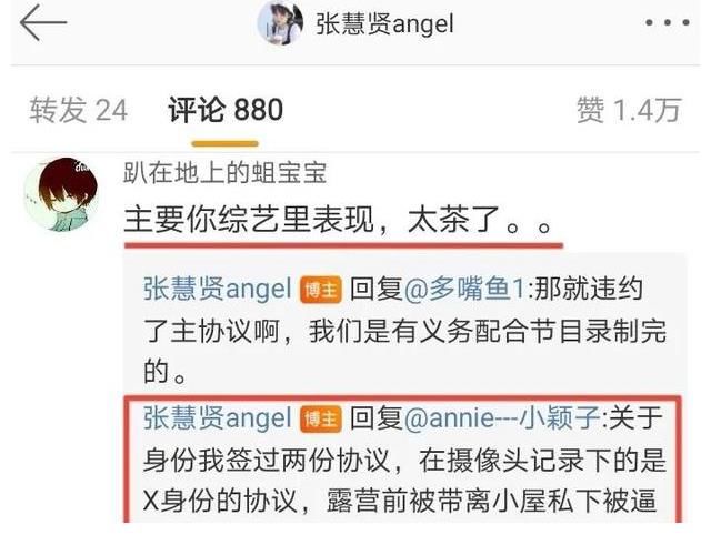 张慧贤向公安机关报案，状告网友污蔑、诽谤，评论区留言两极分化