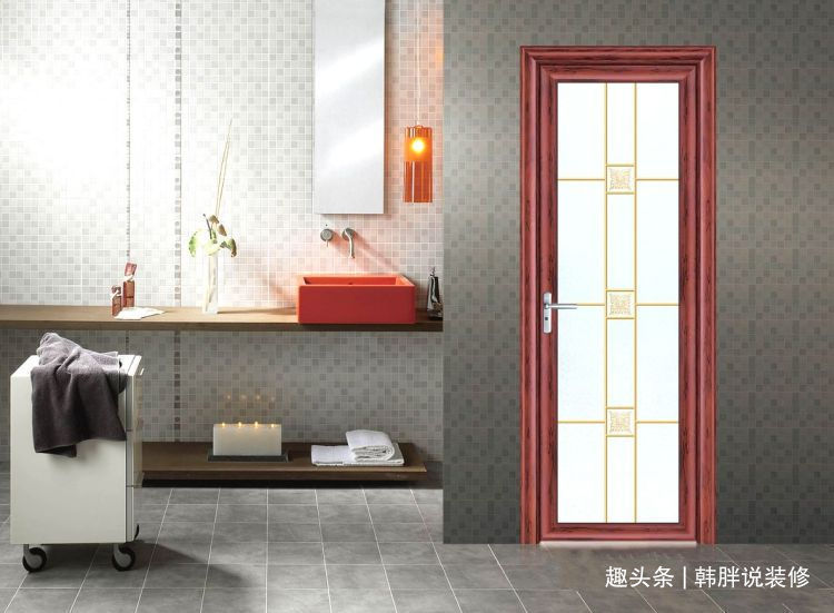 玻璃|卫生间装平开门早就落伍了,现在流行这两种,简直太实用了