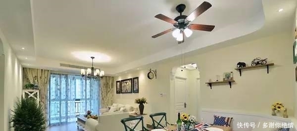 漂亮|90㎡三房，一进门是餐厅，设卡座实用又漂亮！给大家参考一下