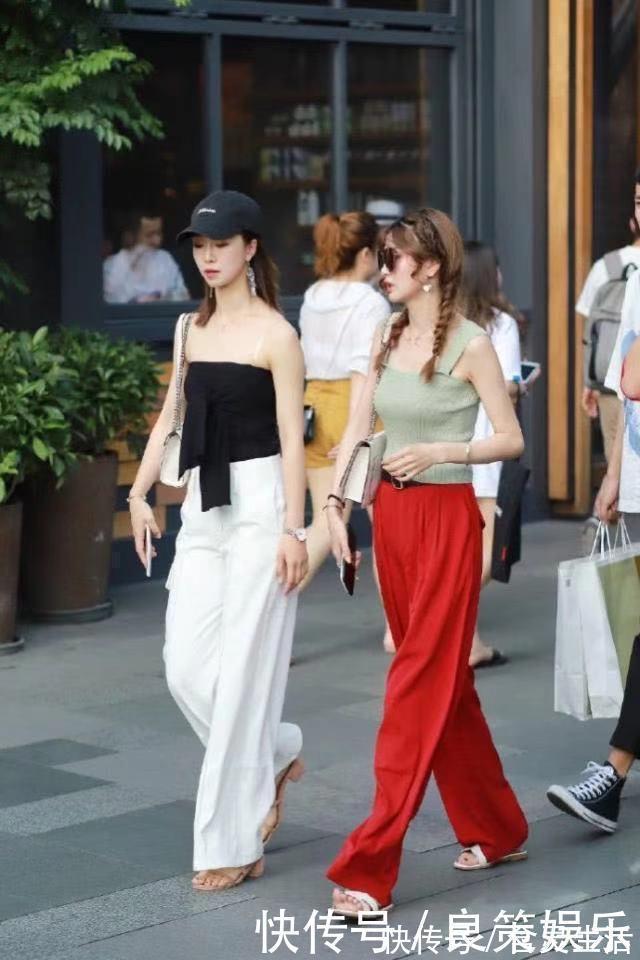 休闲裤|简约的装扮又不失时尚的气质，看起来青春靓丽时尚大气