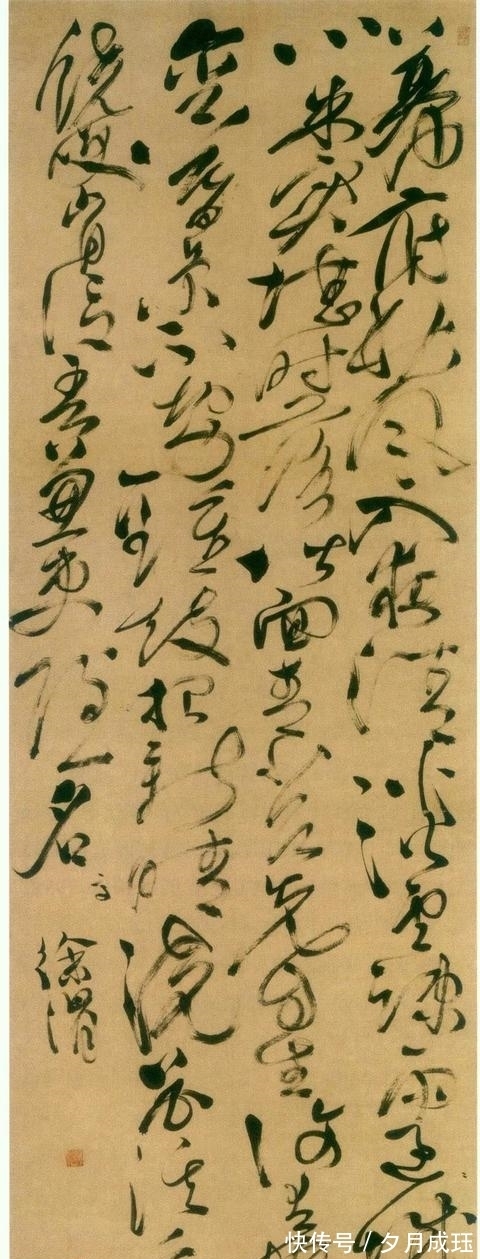 黄甲图@苦命的明朝大才子徐渭,书画作品精彩极了