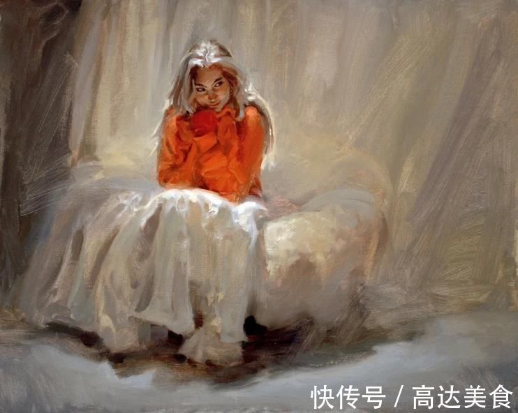印象派@迷人的光影迷人的你,这样的油画太有感染力