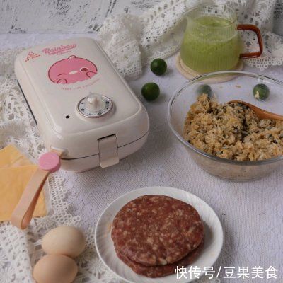 黄瓜|超扎实超满足的黄瓜牛肉饼芝士米汉堡