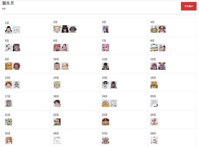 夏洛特|海贼王OnePiece海贼王动漫各位人物出生的时间日期