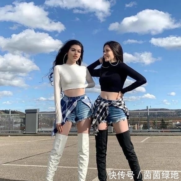 杠铃|德国双胞胎美女酷爱健身，大长腿加翘臀，姐妹同台吸粉无数