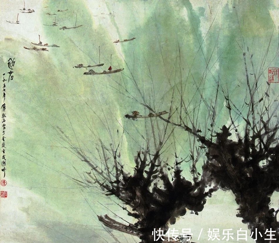 中国画!傅抱石:人民能了解的艺术,才是真正的艺术