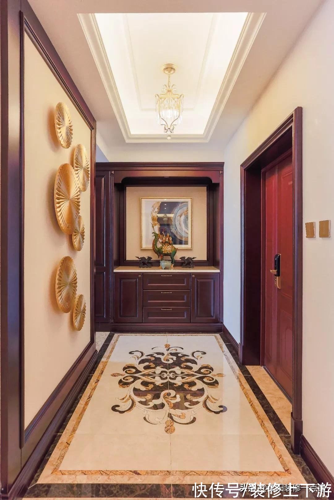 zone|280平实景装修案例，美式风格