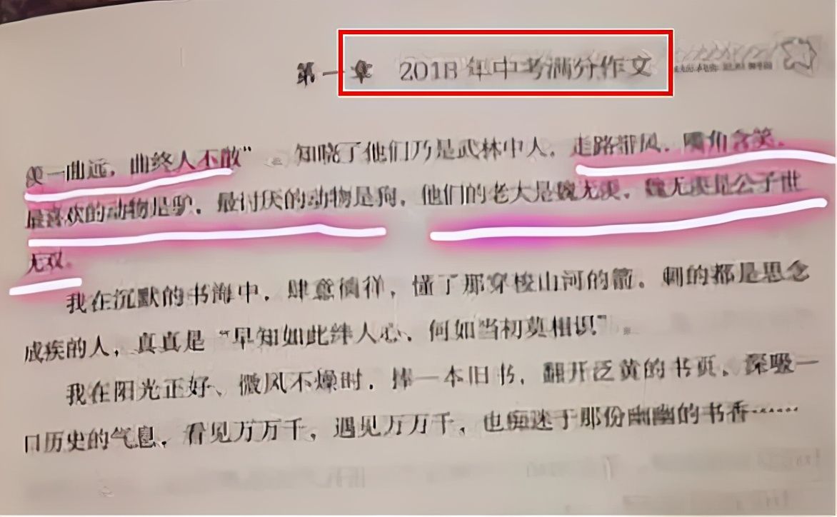 满分作文|写魔道被评为中考满分作文，天官读后感也大火，网友：是我想做的