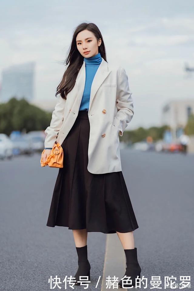裙子 + 靴子，裤子 + 靴子，洋气爆棚！