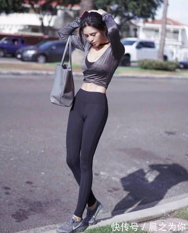 小清新 青春靓丽的打底裤美女,穿出优雅出众的身材!