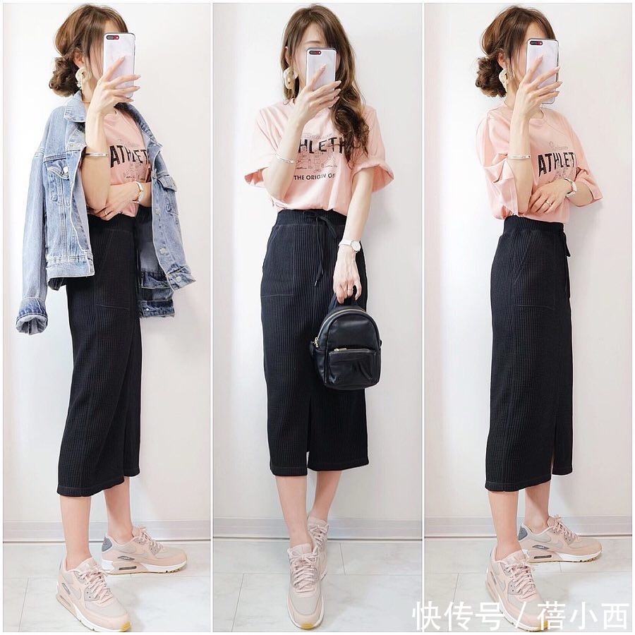 牛仔裤|女人穿衣打扮是对自己的褒奖,来学日系气质穿搭,知性且有女人味