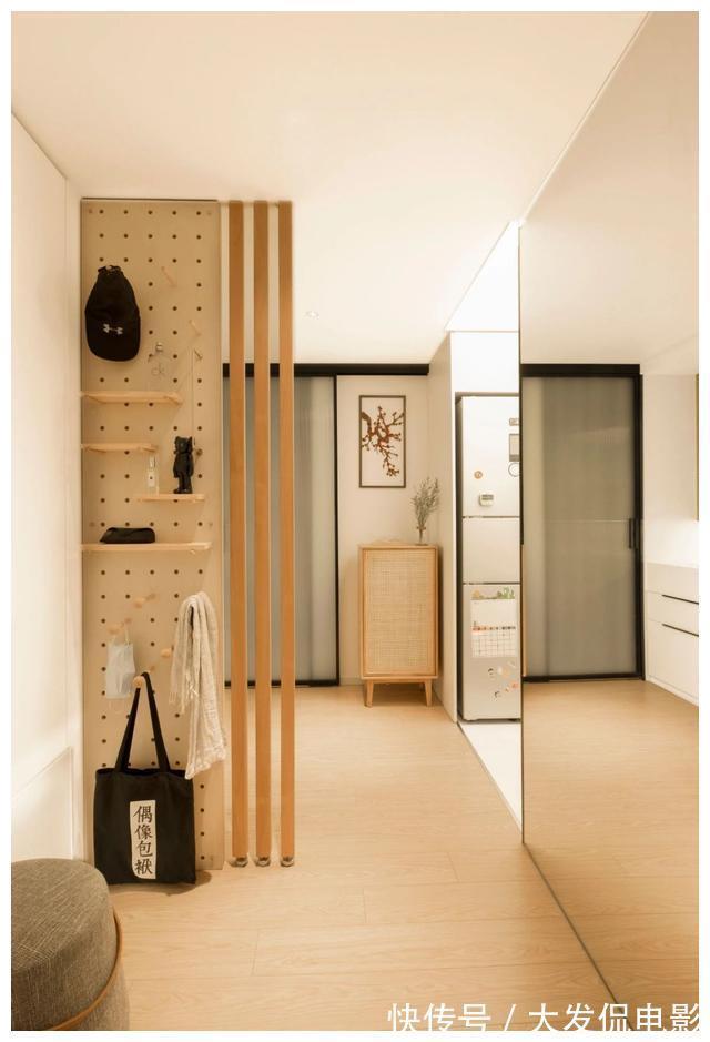 主卧|59㎡“一字户型”布局完美，四口之家住也不挤，值得学习！