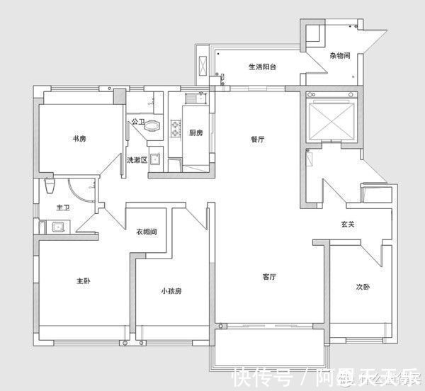 碧桂园|精明的老婆坚持把衣柜门装成玻璃材质,效果出乎意料地耐看,精致