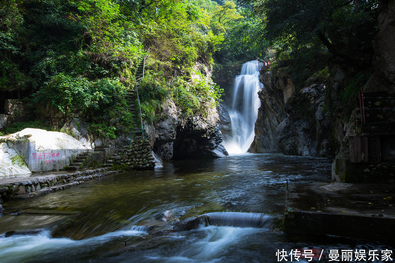 西安高冠瀑布，曾是多个朝代的皇家花园，却流传着一个神奇的故事