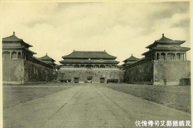 故宫|古今对比：100年前的故宫原貌，和今天有何不同？