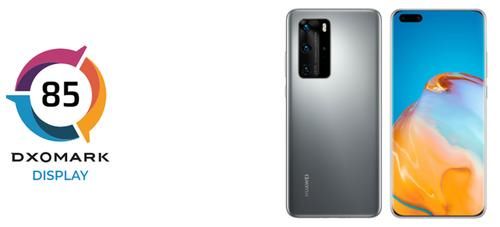 公布|DxOMark公布华为P40 Pro屏幕成绩，排行榜第五名