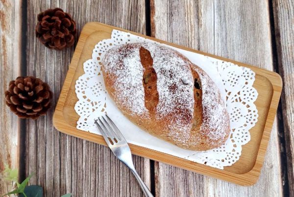 2g糖|全麦葡萄干软欧