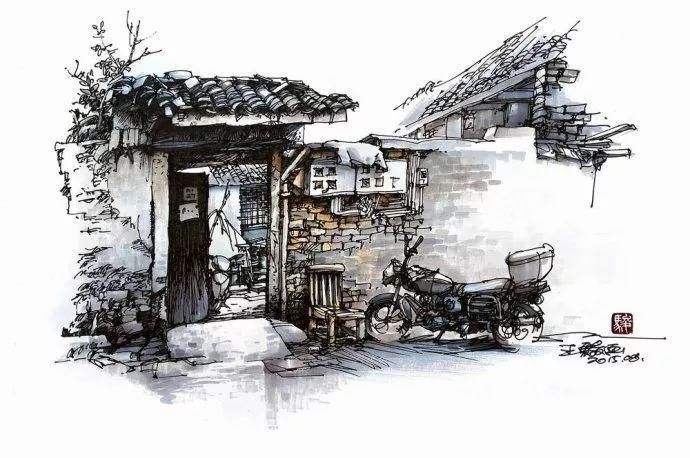  极品六大钢笔画，我是一张张跪着看完的，简直美爆