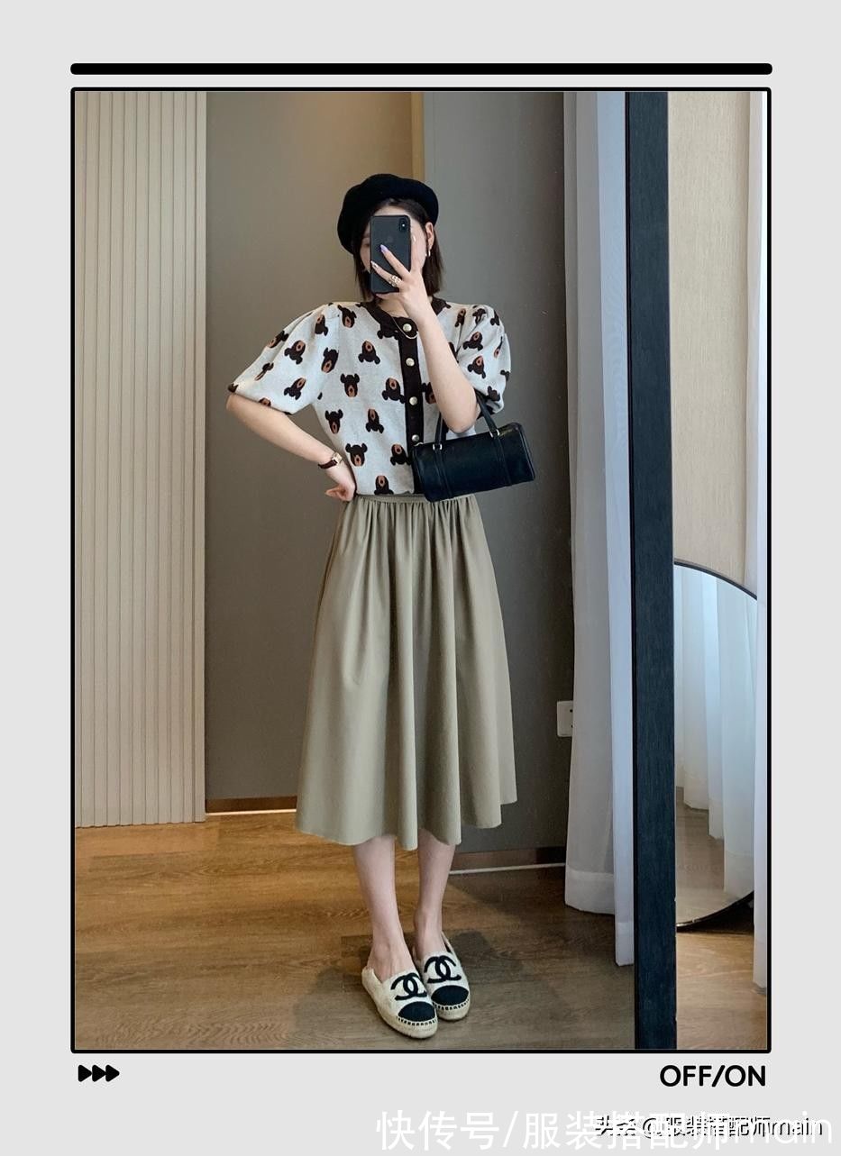 针织短袖|你的早秋衣橱必须要有一件针织短袖！比T恤时髦，比外套凉快