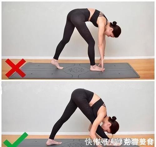 体式要点|23个常见易错瑜伽体式正误对比图,初学者尤其要注意啦