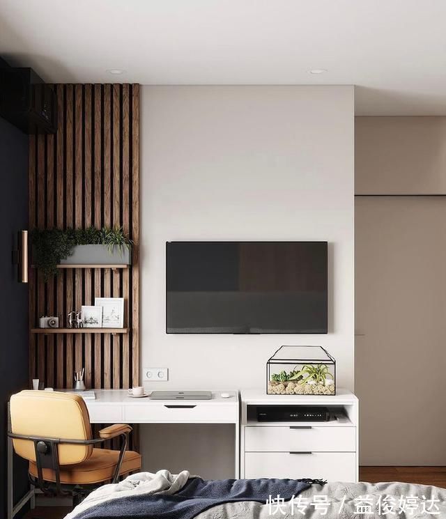 背景墙|如果我有一套小户型就照这样装，又美又有品，室内一切都想照搬