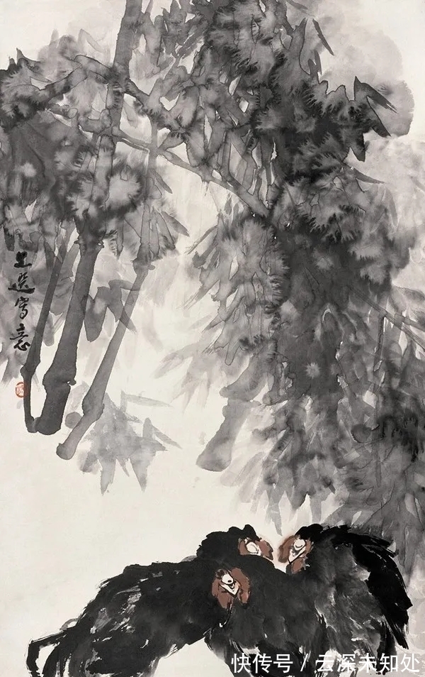 中国画坛$汤文选,当代中国画坛一位有影响力的大家!