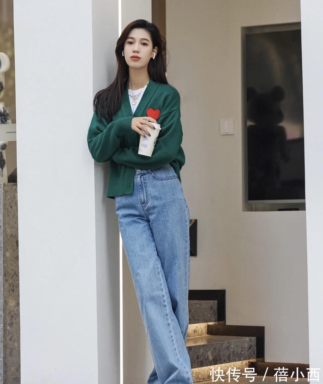 tips|穿“针织开衫”下面搭什么?建议配这3种,学会了你也是时尚博主