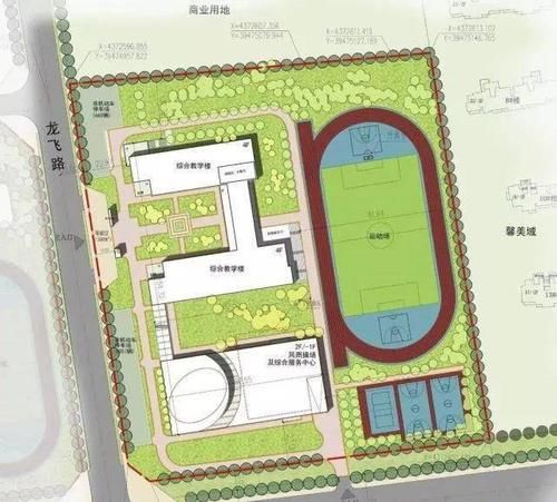 河北廊坊新添1所中学，占地59亩，总投资1.09亿，预设36个教学班