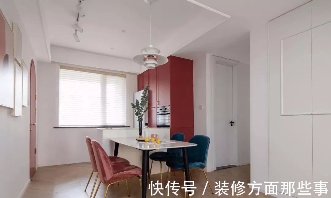 天鹅绒|120平复古简欧风,冷暖色调碰撞,打造个性鲜明的家!