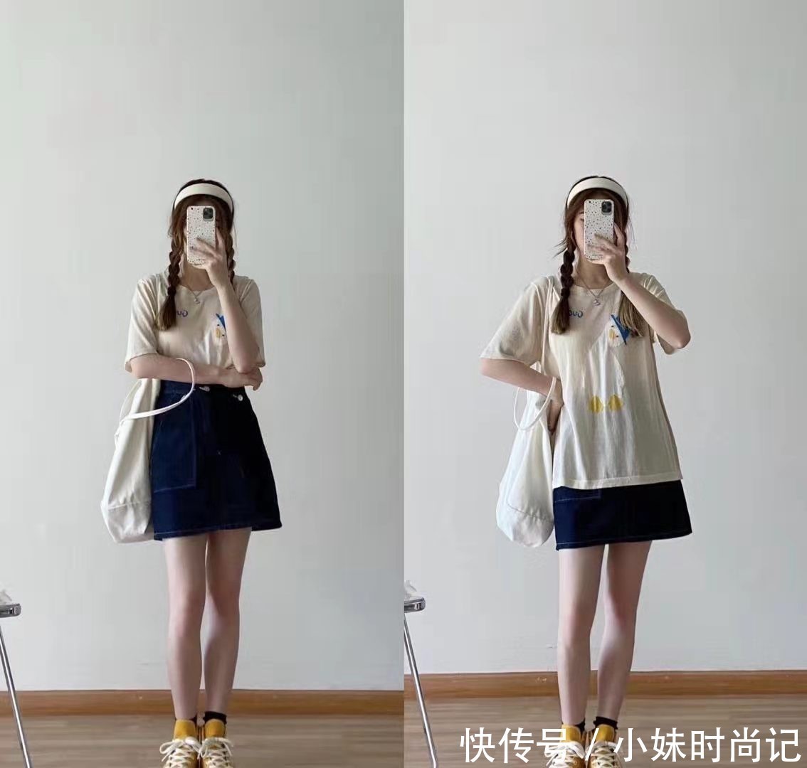 俏皮|小个子的穿搭魅力,不可言喻!除了可爱俏皮,也能够休闲时尚