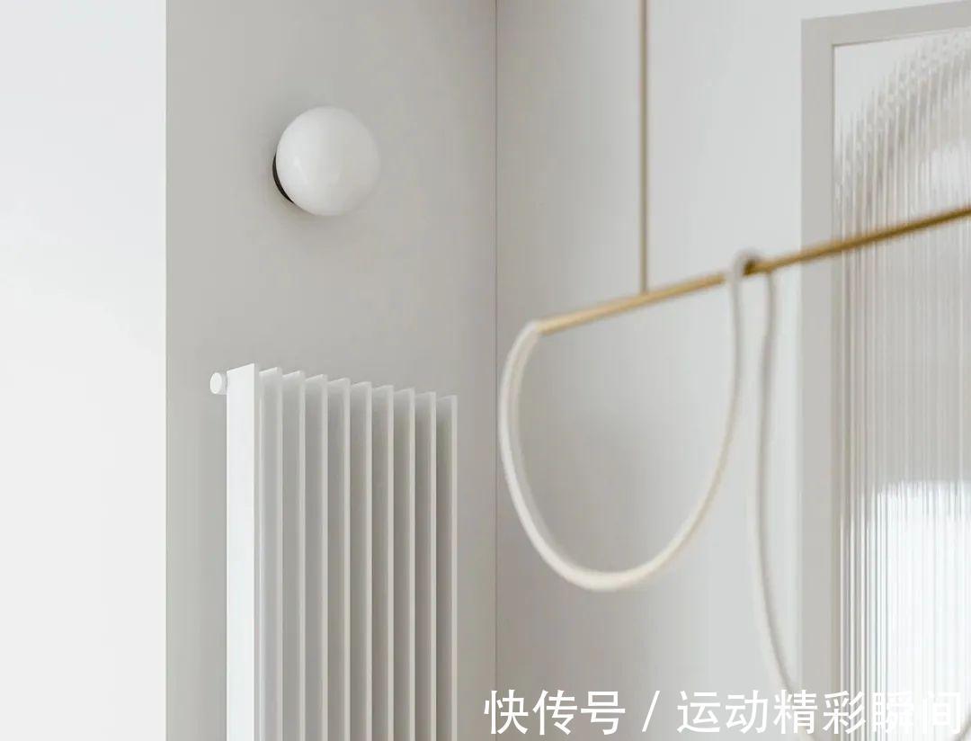 玄关|37㎡奶油系单身公寓，极简却很有质感，堪称小户型设计教科书！