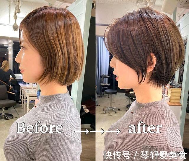 发尾|发型这样换,头发花白阿姨也能年轻好几岁,喜欢就试试吧