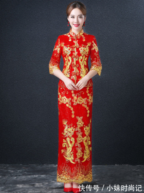 蕾丝|新娘敬酒服怎么选才能凸显新娘气质?