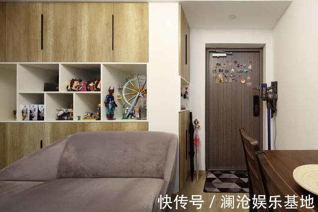 收纳|三口之家的62㎡两居,半米不浪费,收纳力太强了,清新简约真舒适