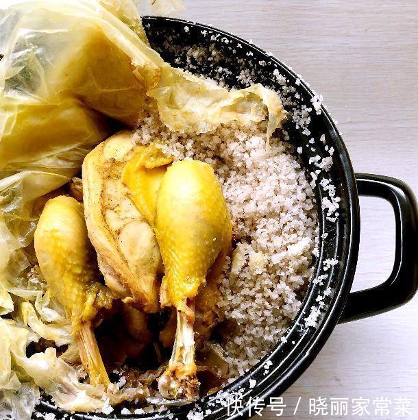 盐焗鸡|古法盐焗鸡，掌握好一步，咸香味美肉滑，一吃就上瘾