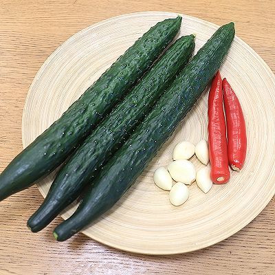 爆腌香辣黄瓜