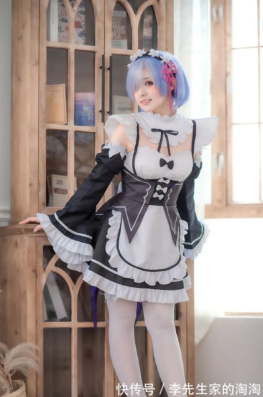 女仆|cos:女仆蕾姆@外星嫣子,一起打扫房间啦