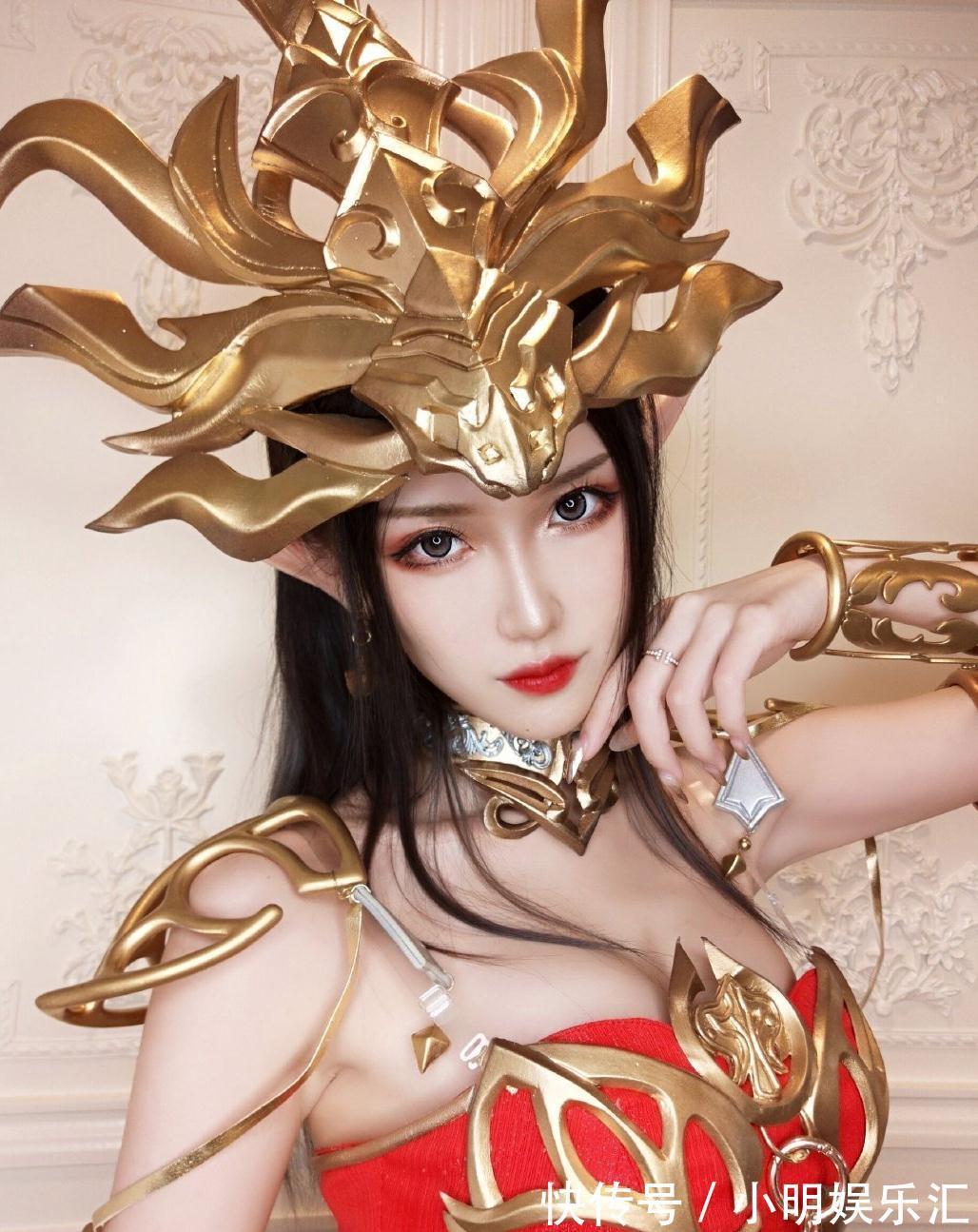 小舞|从动画中走出来的神仙cos,小舞被官方认可,云韵气质和美貌并存