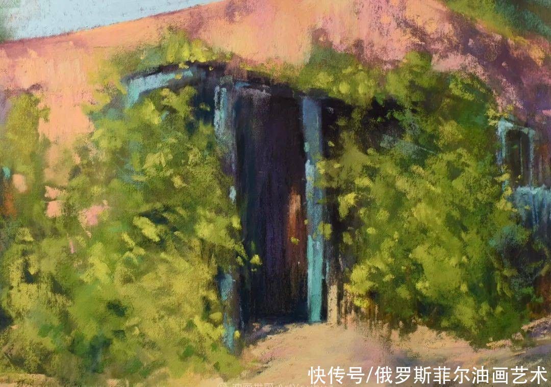 艺术家|美国当代粉彩艺术家贝萨尼·菲尔兹粉彩风景画作品欣赏