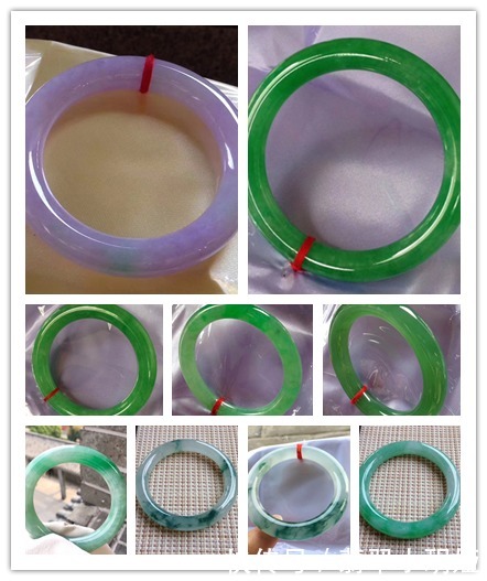 腕间的翡翠手镯呀!如此让我痴迷!