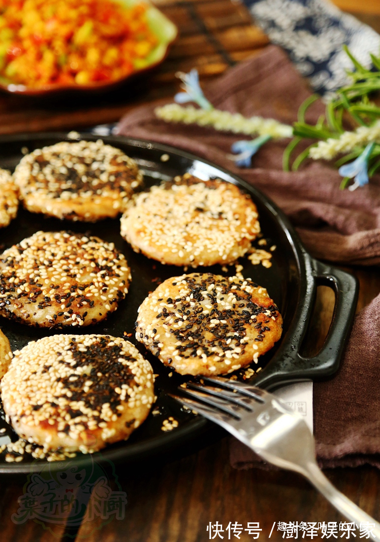 山药饼|一根山药，半碗糯米粉，5分钟搞定早餐，常给孩子吃再也不挑食！