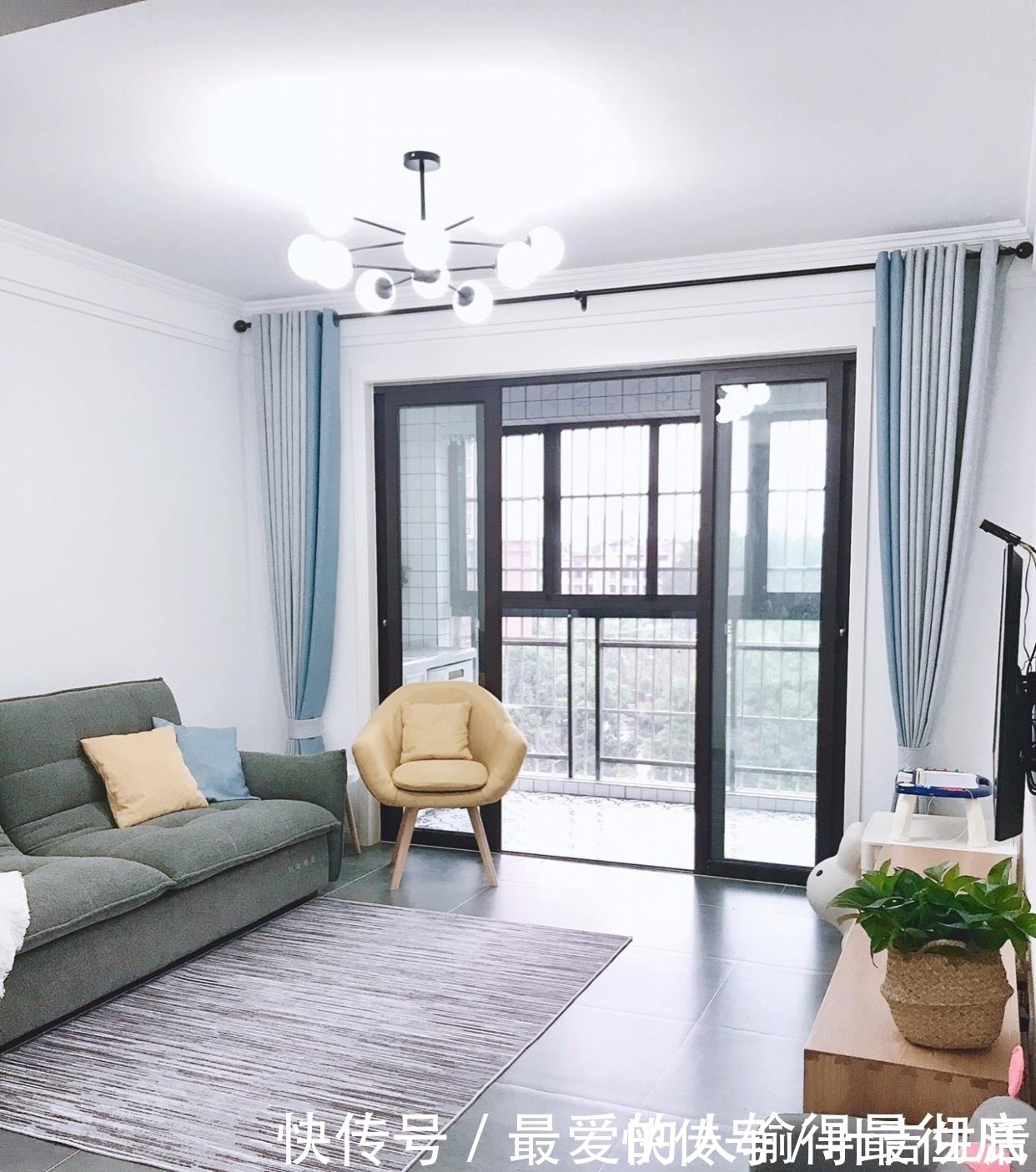 电视墙|她家新房不做电视墙，放弃吊顶，很漂亮，以后有房照着装晒晒