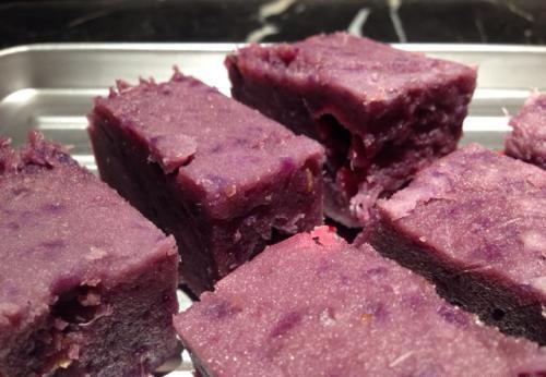 蛋糕|紫薯酸奶蛋糕、紫薯芋泥吐司,简易酸奶蛋糕,早餐快手又营养