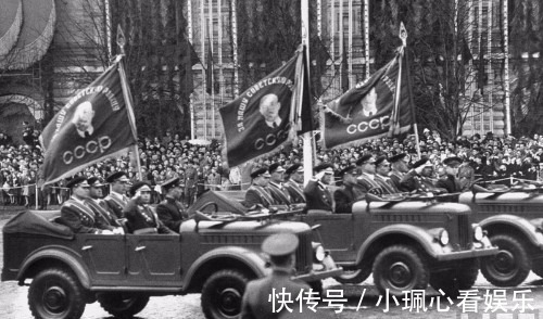 五一|老照片：1958年五一劳动节 莫斯科红场的盛大庆祝活动