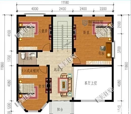 两室|广受好评的两栋农村别墅,第一栋带八角窗,就像小城堡